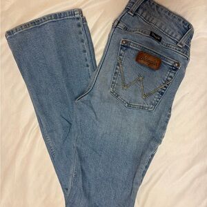 Wrangler Women's Light Blue Flare Jeans 24X32